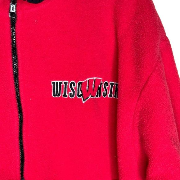 VTG University of Wisconsin-Madison Badgers Columbia USA made Full Zip - Picture 2 of 4